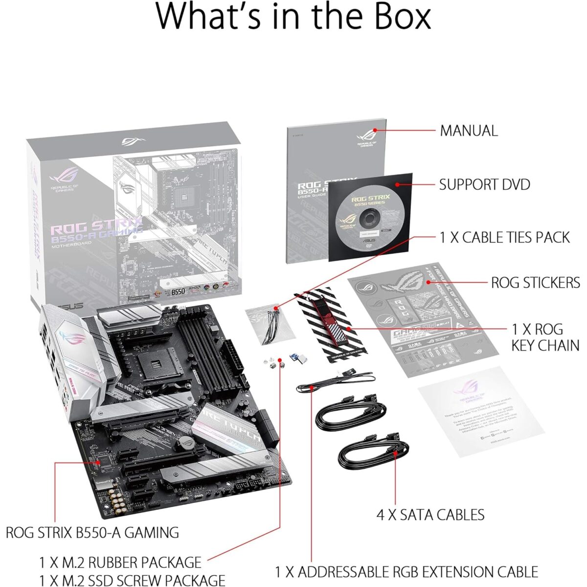 Amd-AM4 Asus ROG STRIX B550-A GAMING - Image 2