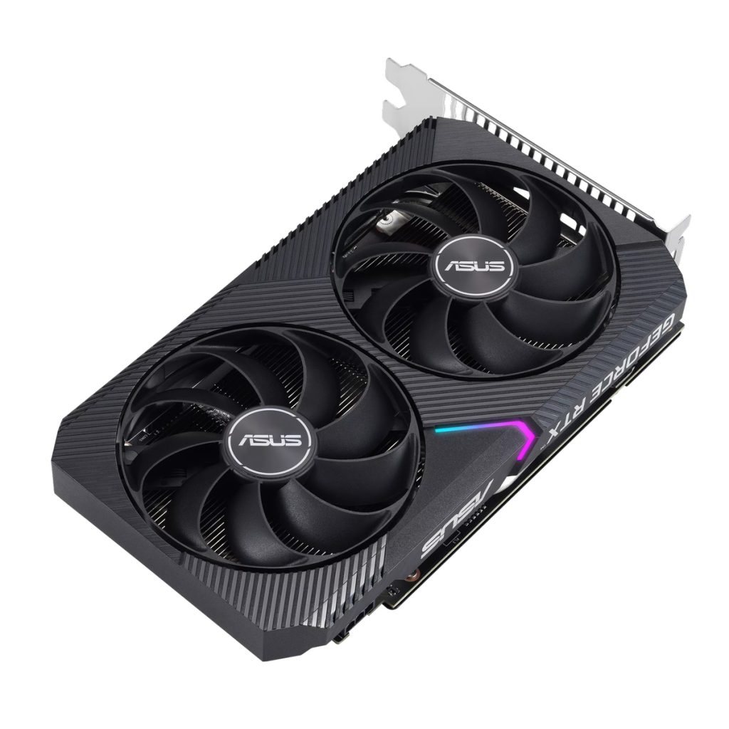 Alternative view of ASUS nVidia GeForce RTX 3050 8GB DUAL-RTX3050-O8G-V2