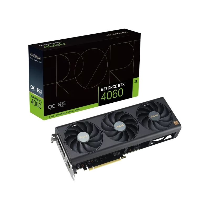 ASUS nVidia GeForce GTX 4060 8GB 128bit PROART-RTX4060-O8G