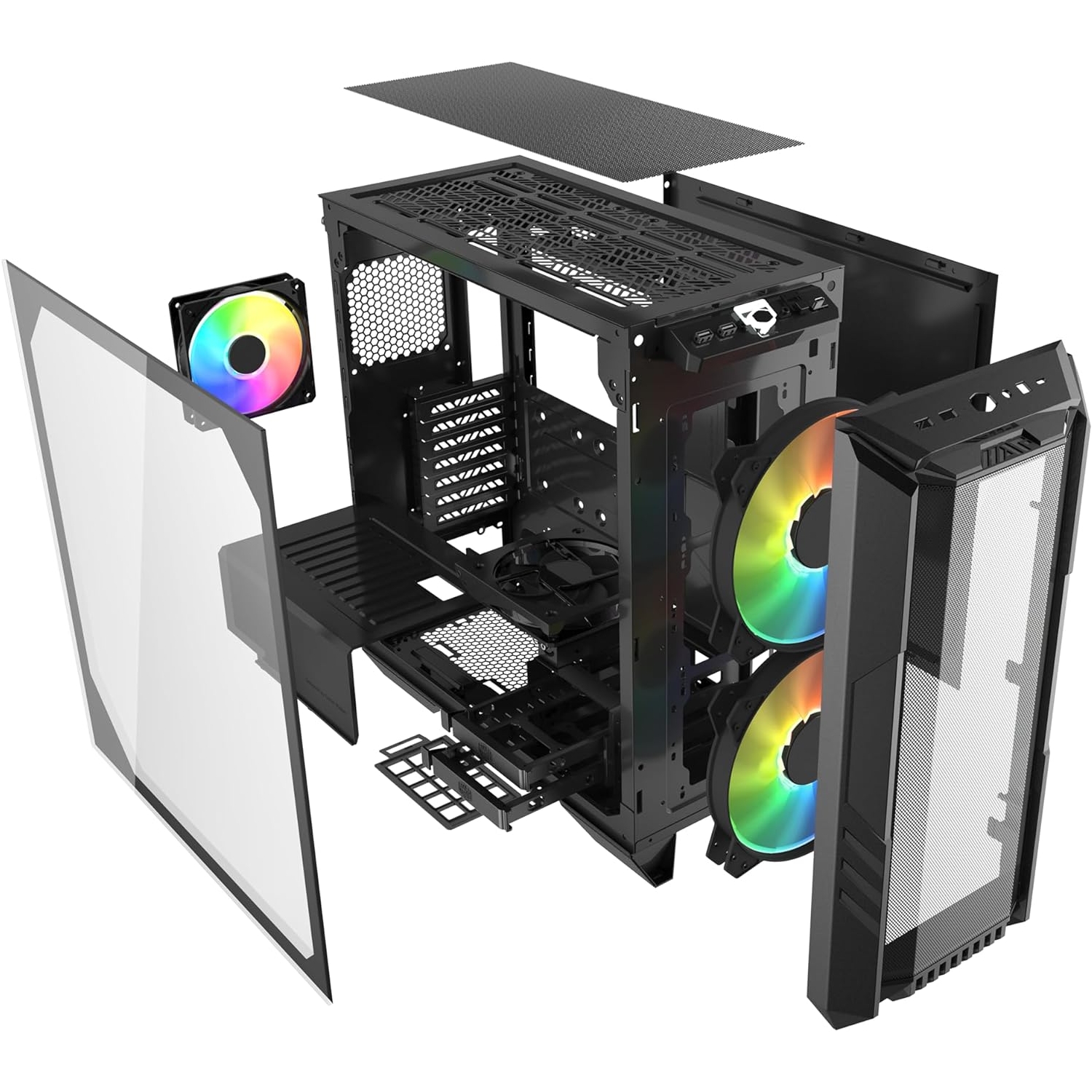 COOLER MASTER HAF 500 Gaming H500-KGNN-S00 crno - Slika 2