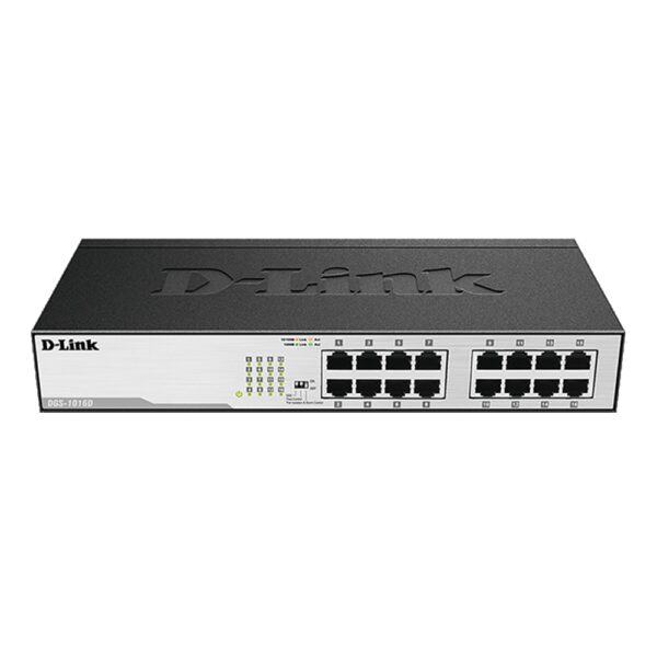 DLink Switch SOHO Gigabit DGS-1016D 16 x 10/100/1000 Mbit, 1U, unmanaged