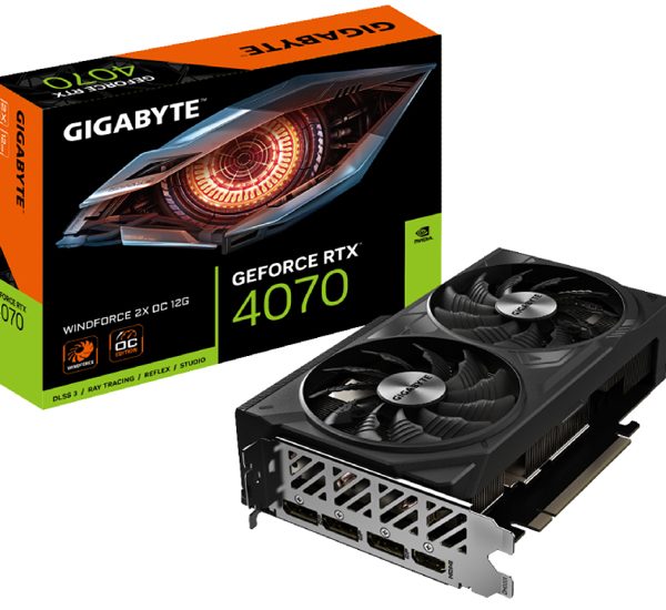 GIGABYTE nVidia GeForce RTX 4070 12GB 192bit GV-N4070WF2OC-12GD