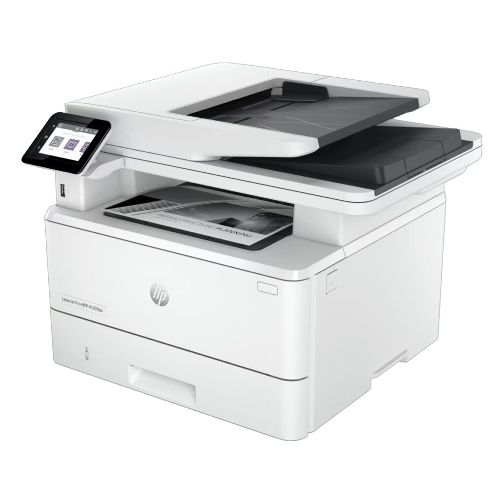 Alternative view of Hp LaserJet Pro MFP 4103fdw, 2Z629A