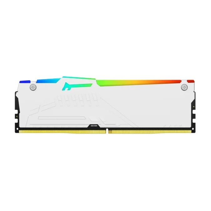 Alternative view of KINGSTON DDR5 32GB 5200MT/s KF552C40BWA-32 Fury Beast RGB White XMP