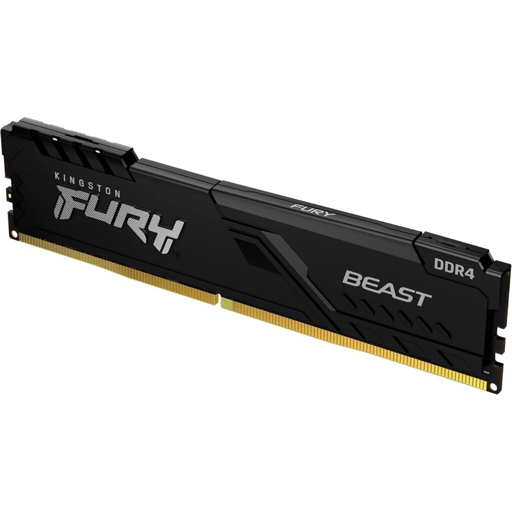 Alternative view of KINGSTON DDR4 64GB 3600MHz KF436C18BBK2/64 (2x32GB kit) Fury Beast Black