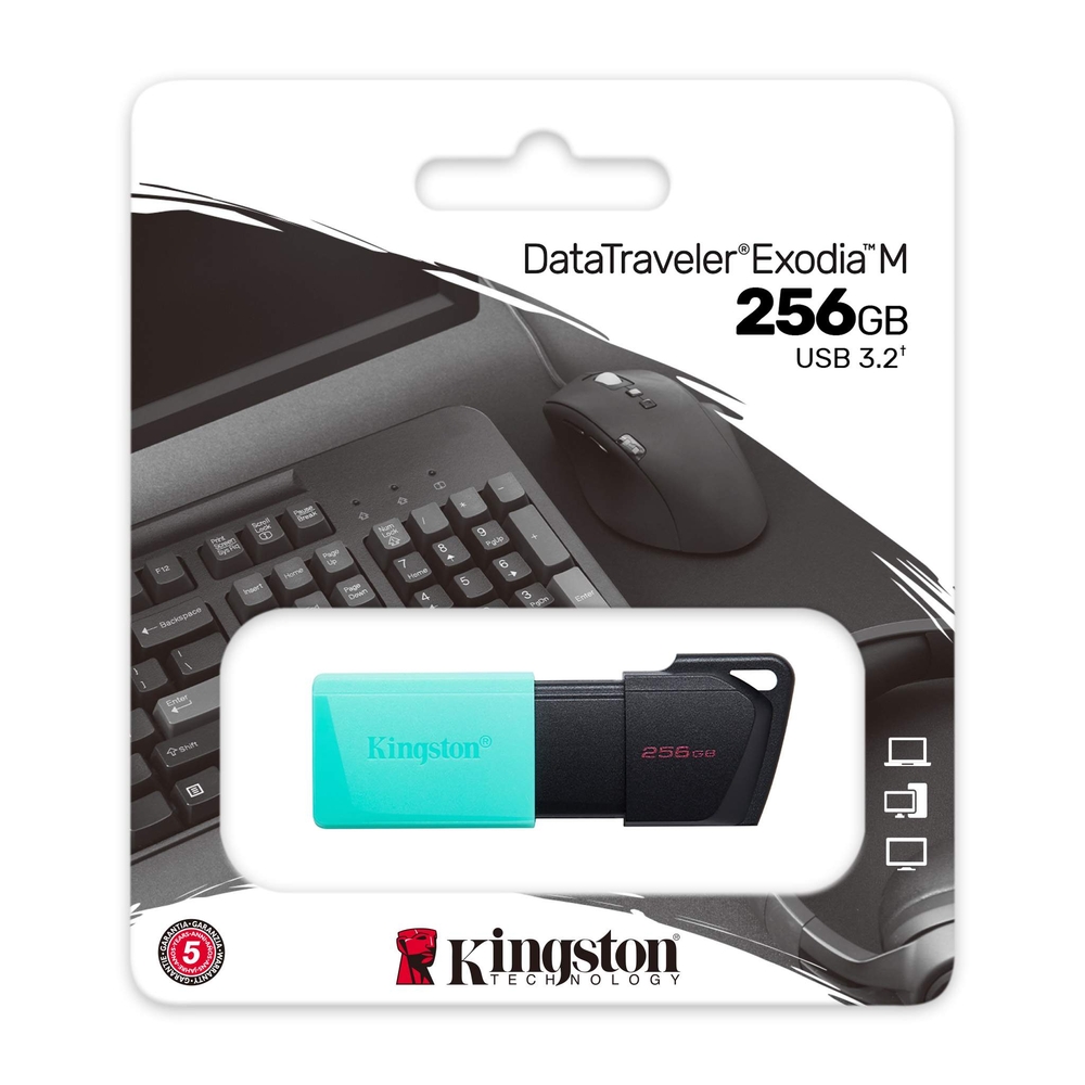 KINGSTON 256GB DataTraveler Exodia M USB 3.2 Gen1 DTXM/256GB USB01201 - Slika 2