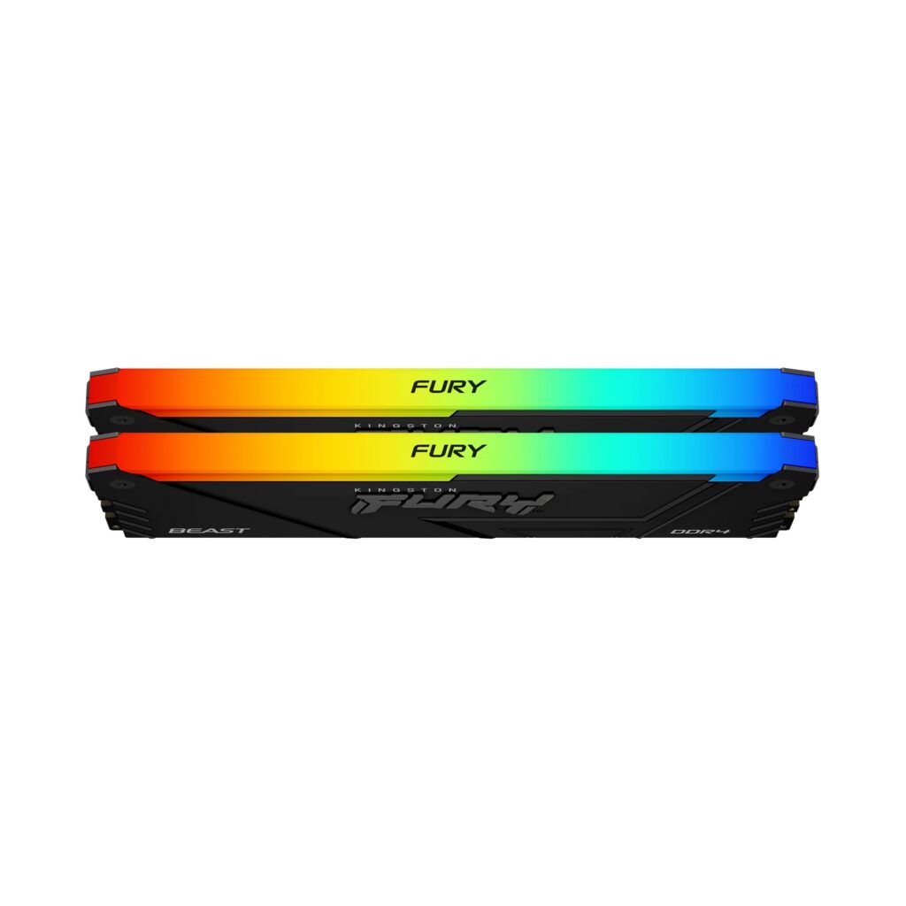 Alternative view of KINGSTON DDR4 64GB 3200MT/s KF432C16BB2AK2/64 2x32GB kit Fury Beast RGB