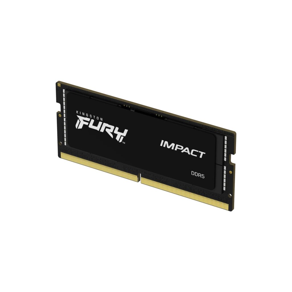 Alternative view of KINGSTON SO-DIMM DDR5 32GB 4800MT/s KF548S38IB-32 Fury Impact black