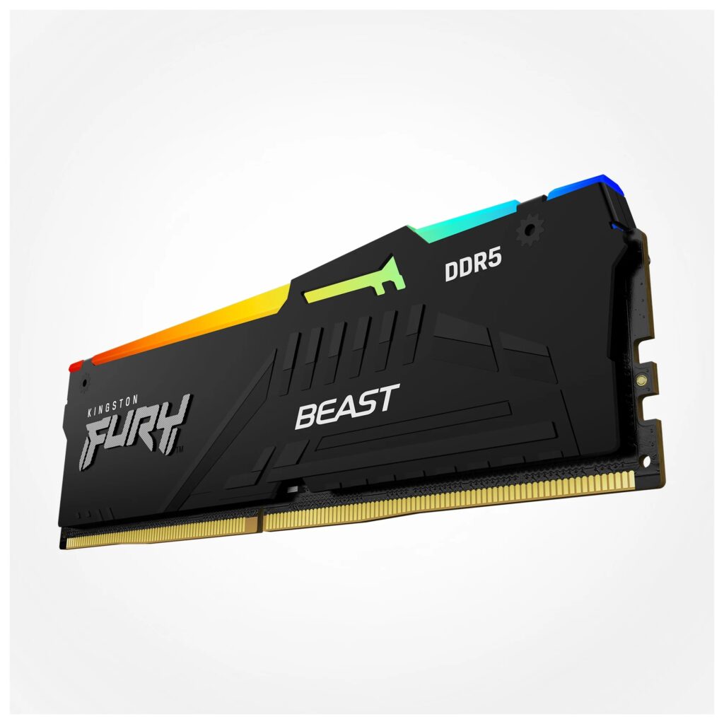 Alternative view of KINGSTON DDR5 16GB 6400MT/s KF564C32BBA-16 FURY Beast Black RGB XMP