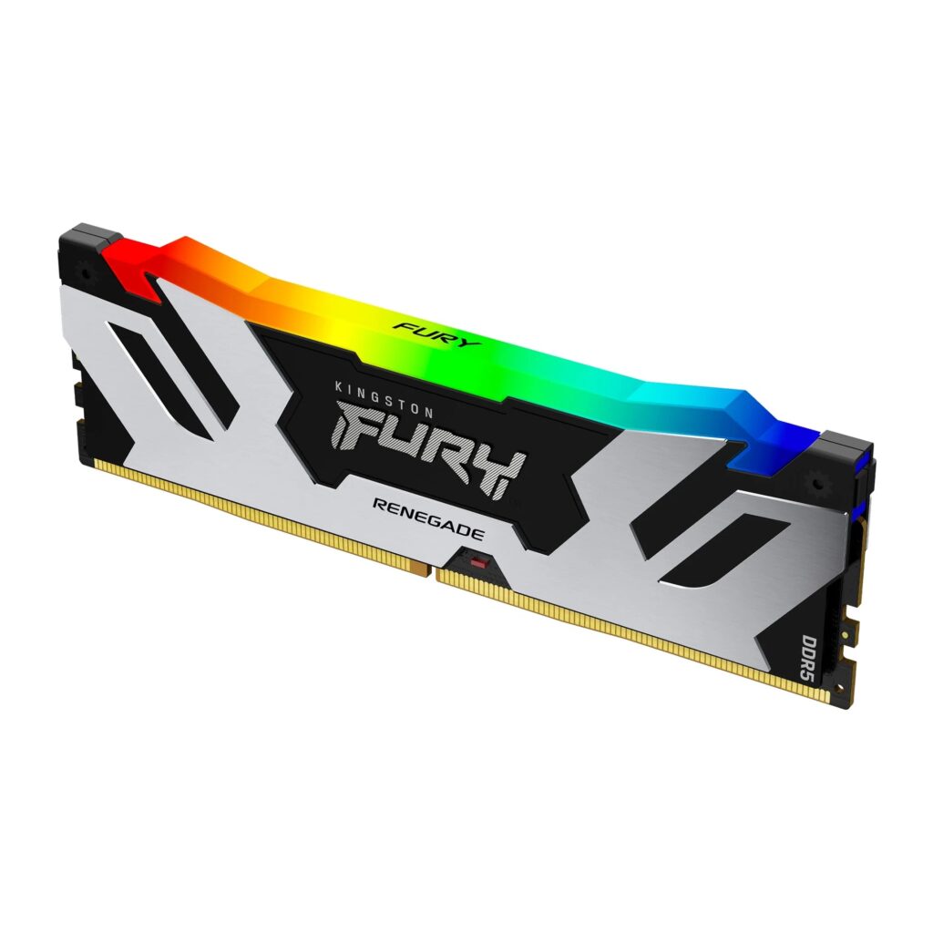 Alternative view of KINGSTON DDR5 32GB 6400MT/s KF564C32RSA-32 FURY Renegade Silver RGB XMP
