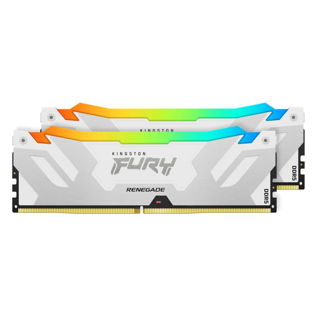KINGSTON DDR5 32GB 6800MT/s KF568C36RWAK2-32 2x16GB kit FURY Renegade RGB White