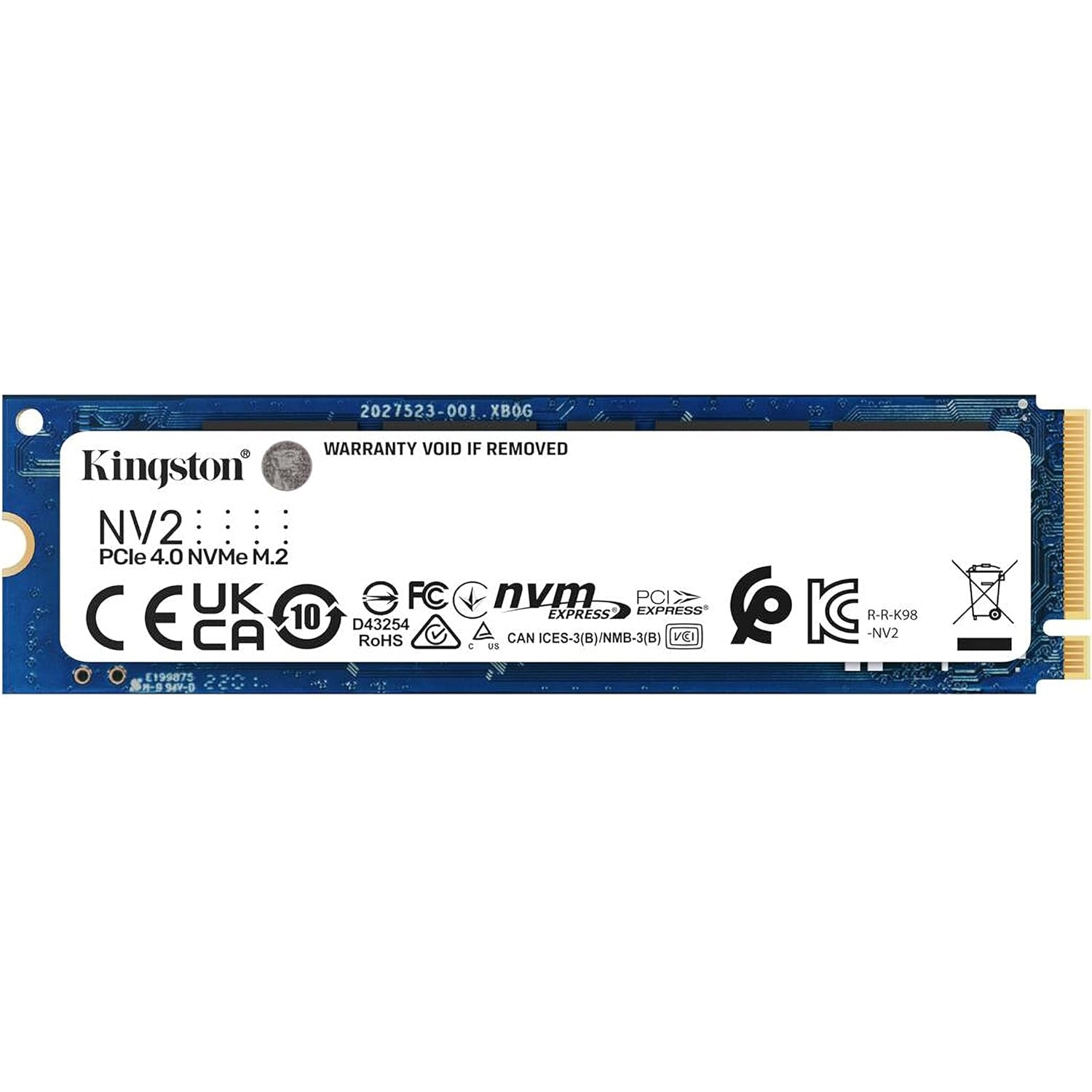 SSD M.2 2TB KINGSTON SNV2S/2000G 3500/2800MB/s NVMe SSD NV2 series