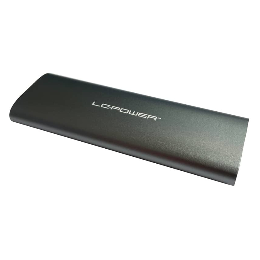 Enclosure LC Power LC-M2-C-MULTI-2 - M.2 SSD NVMe i SATA USB3.2 Gen.2x1 Type C Antracit
