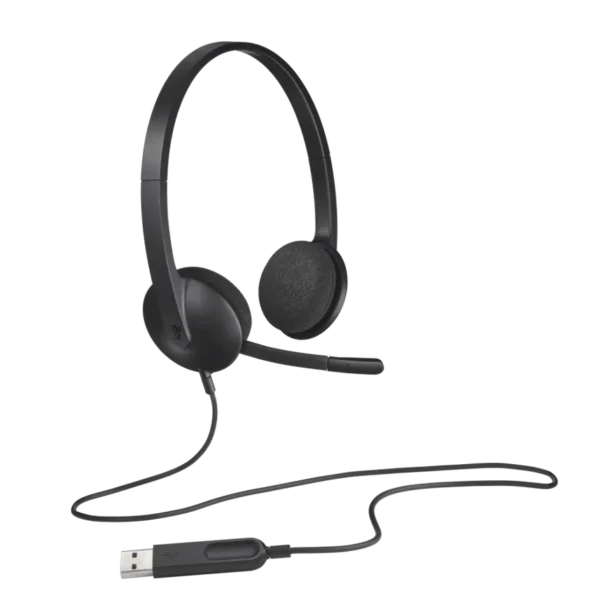 LOGITECH H340 Slusalice zicne USB noise cancleing mic crna