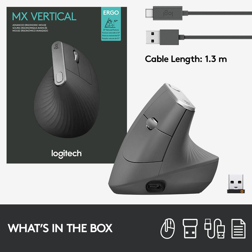 LOGITECH MX Vertical Wireless - Slika 11