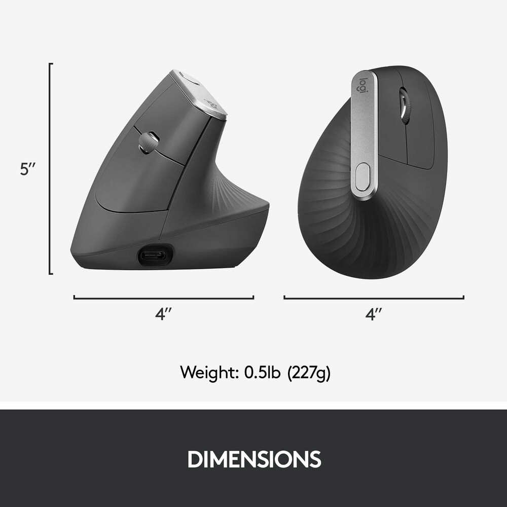 LOGITECH MX Vertical Wireless - Slika 4
