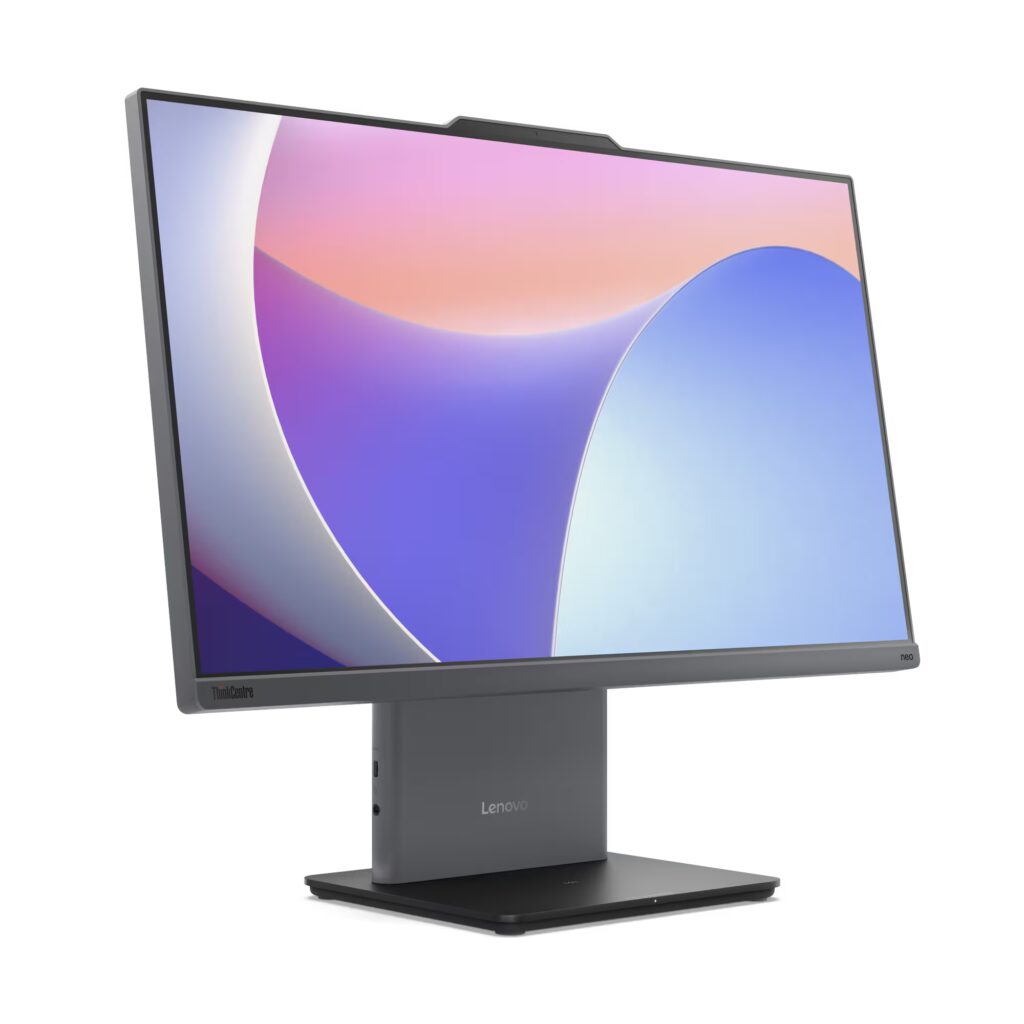 Alternative view of LENOVO ThinkCentre neo 50a 24 Gen 5 (Luna Grey) FHD IPS Touch, i7-13620H, 16GB, 512GB 12SC001HYA