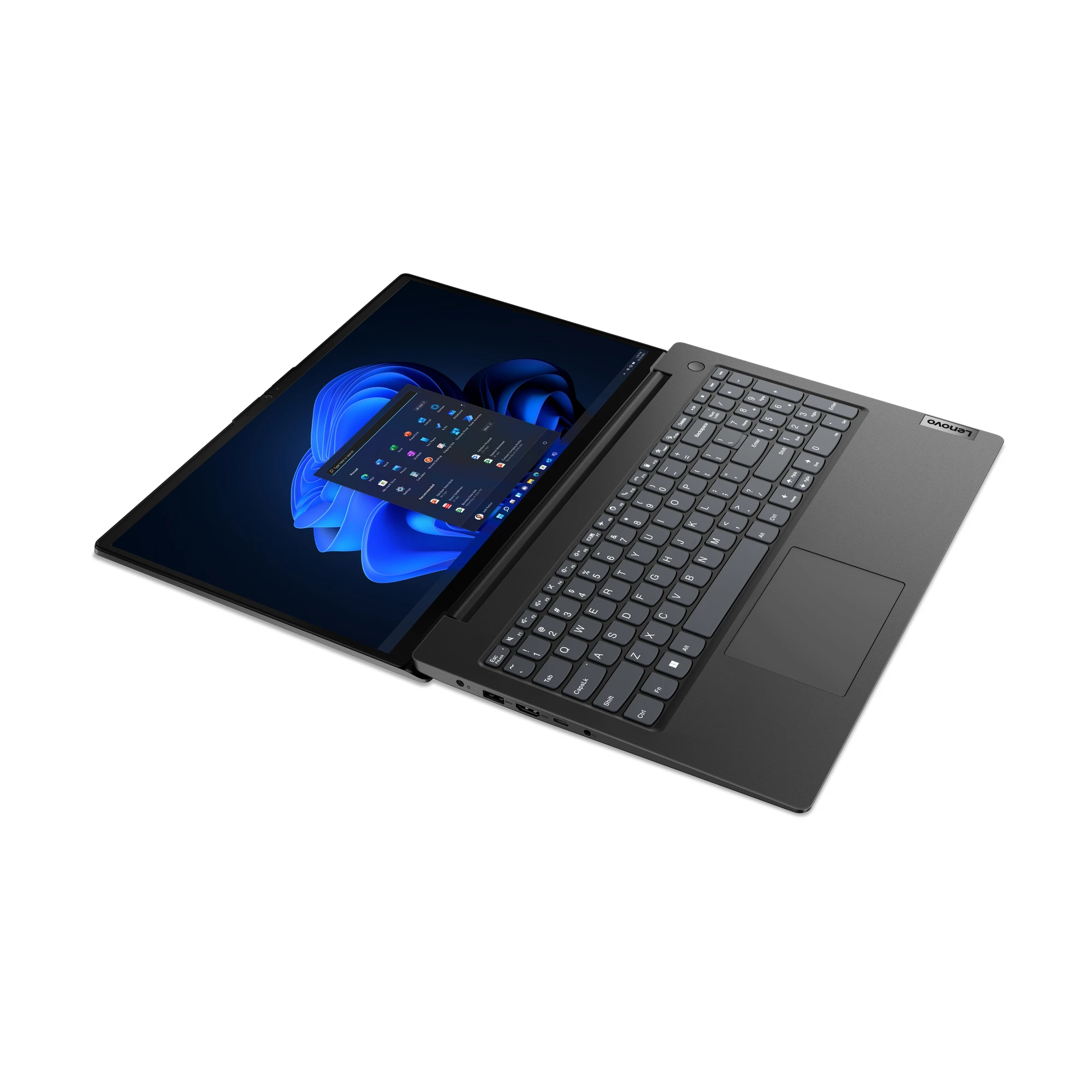 LENOVO 82YU00YPYA V15 G4 AMN (BLACK) Ryzen 3 7320U (4C/8T, 2.4/4.1GHz, 2MB L2/4MB L3), DDR5 8GB (int) LPDDR5-5500, SSD 512GB NVMe, 15.6in FHD(1920x1080) AG, AMD Radeon Graph, GLAN, WLAN, BT, Cam HD720p, KybSR, TPM 2.0, 1xHDMI, 2xUSB 3.2 G1, 1xU - Slika 6