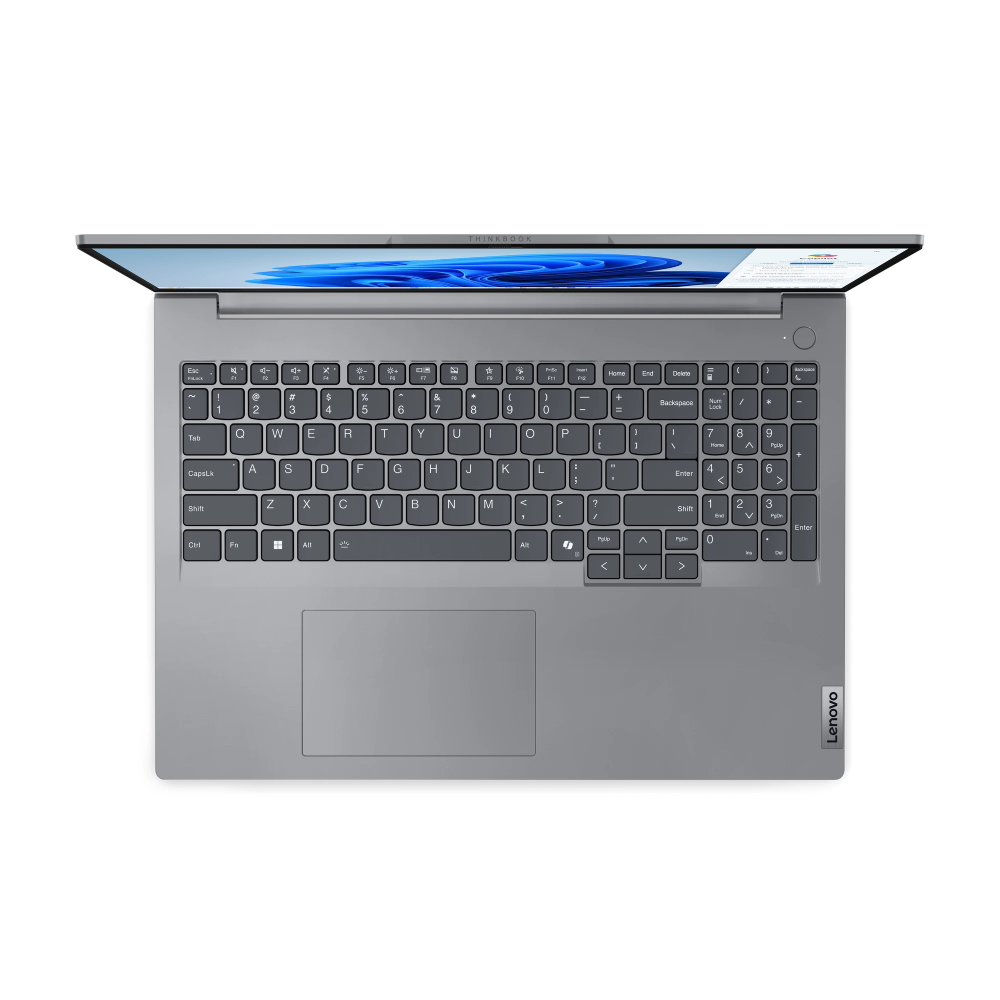 LENOVO 21MW0018YA ThinkBook 16 G7 ARP Ryzen 5 7535HS 6C/12T, 1x 16GB DDR5, SSD 512GB PCIe 2242, 16in WUXGA (1920x1200) IPS AG 300n, Radeon 660M, GLAN, WLAN, BT, KybSR BL, SD, HDMI, 2x USB 3.2 G1, 2x USB-C, FPR, Cam FHD+IR, 45Wh, 2W x2 Dolby, AL - Slika 9