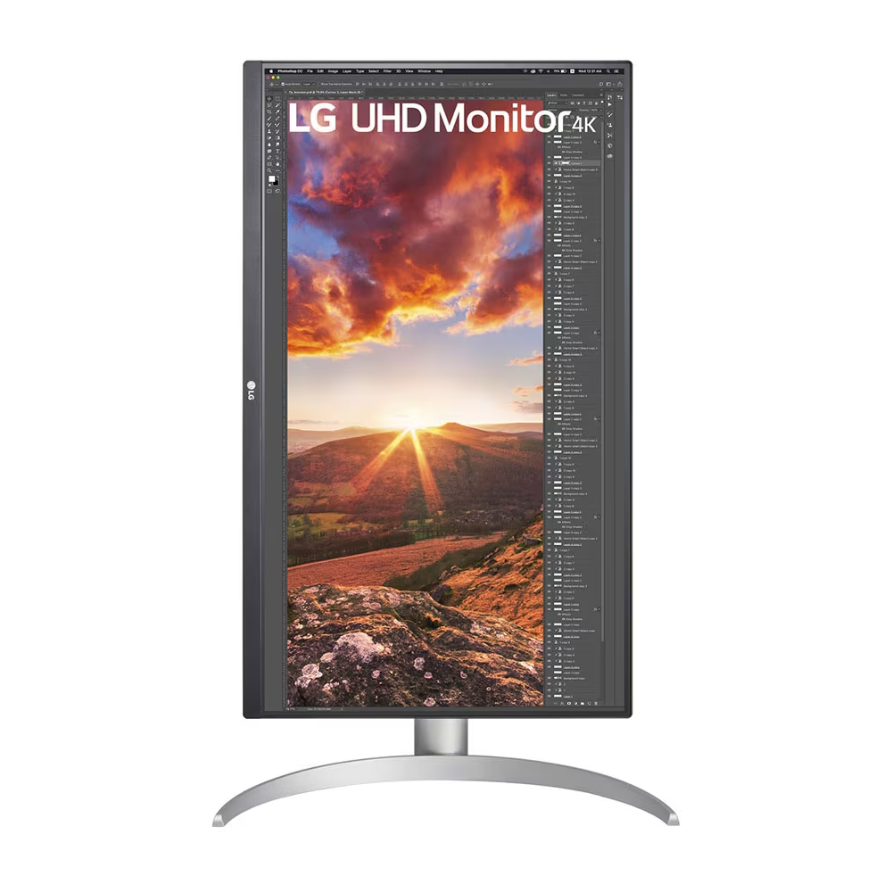 LG 27in monitor 27UP85NP-W IPS 3840x2160 60Hz 5ms HDMIx2 DP USB Freesync pivot visina srebrna - Slika 2