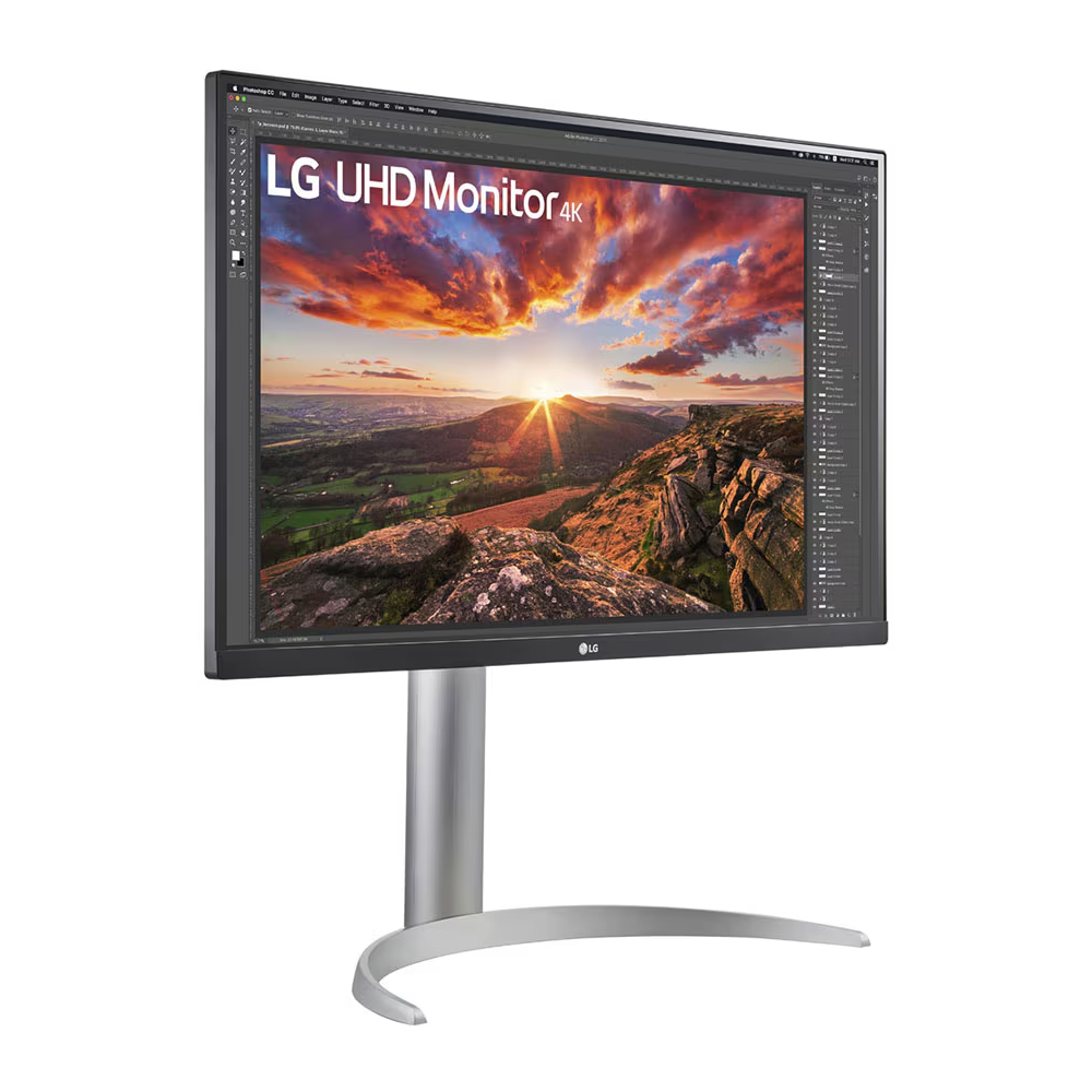 LG 27in monitor 27UP85NP-W IPS 3840x2160 60Hz 5ms HDMIx2 DP USB Freesync pivot visina srebrna - Slika 5