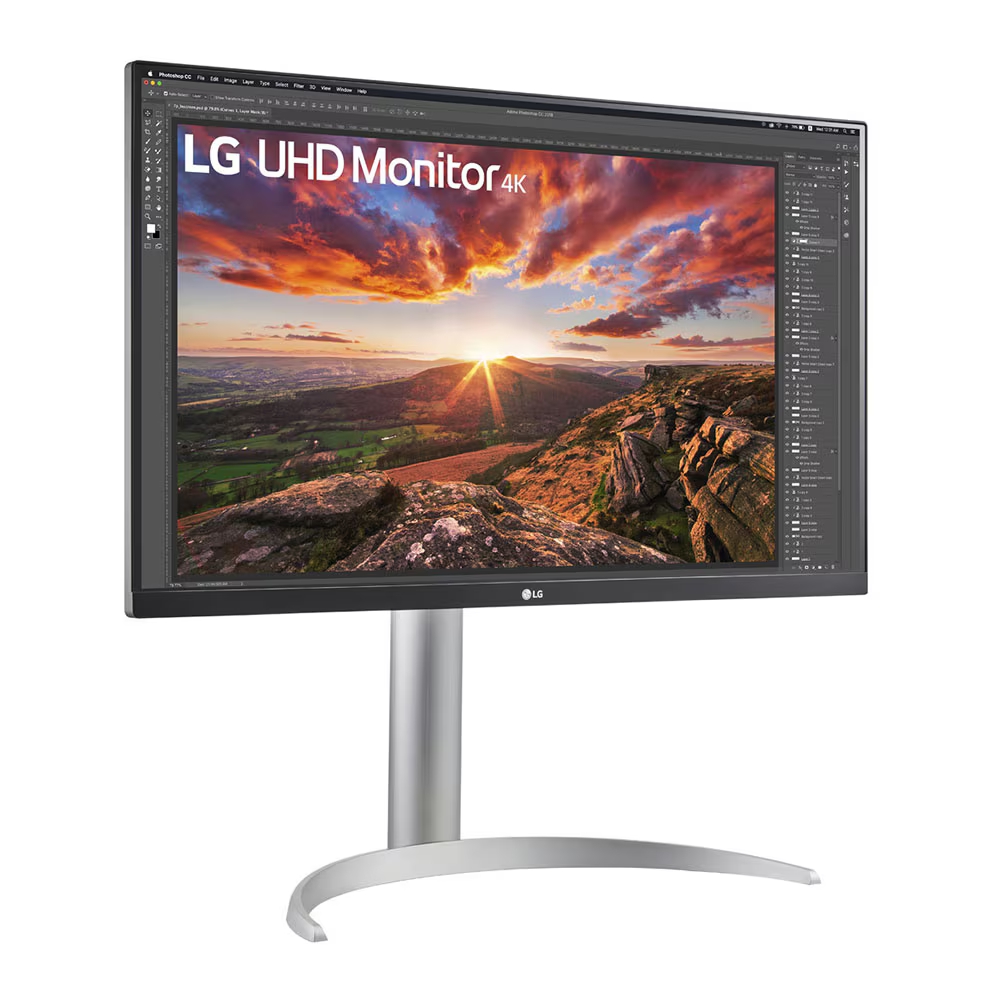 LG 27in monitor 27UP85NP-W IPS 3840x2160 60Hz 5ms HDMIx2 DP USB Freesync pivot visina srebrna - Slika 6