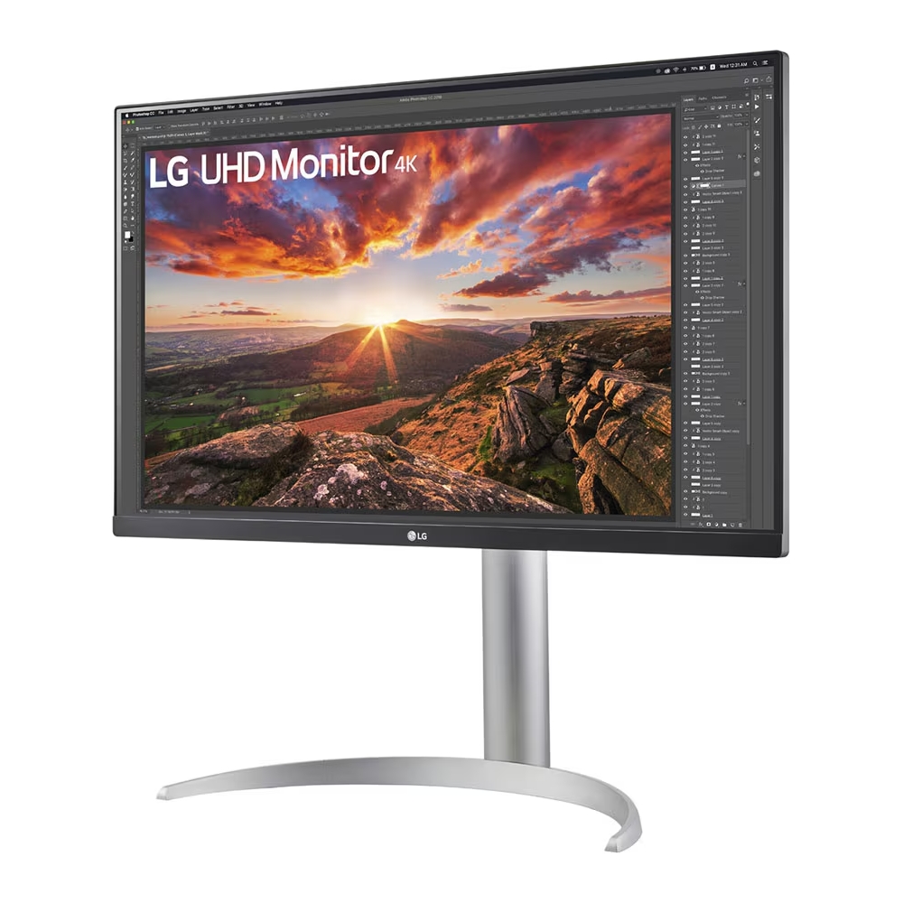 LG 27in monitor 27UP85NP-W IPS 3840x2160 60Hz 5ms HDMIx2 DP USB Freesync pivot visina srebrna - Slika 7