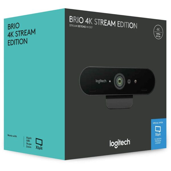 Alternative view of LOGITECH BRIO 4K Stream Edition 960-001194 Web kamera