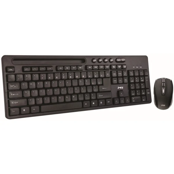MS ALPHA M310 bezicni set tastatura i mis crna  US MSP10030