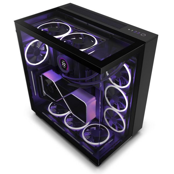 Nzxt H9 Elite Gaming CM-H91EB-01 crno