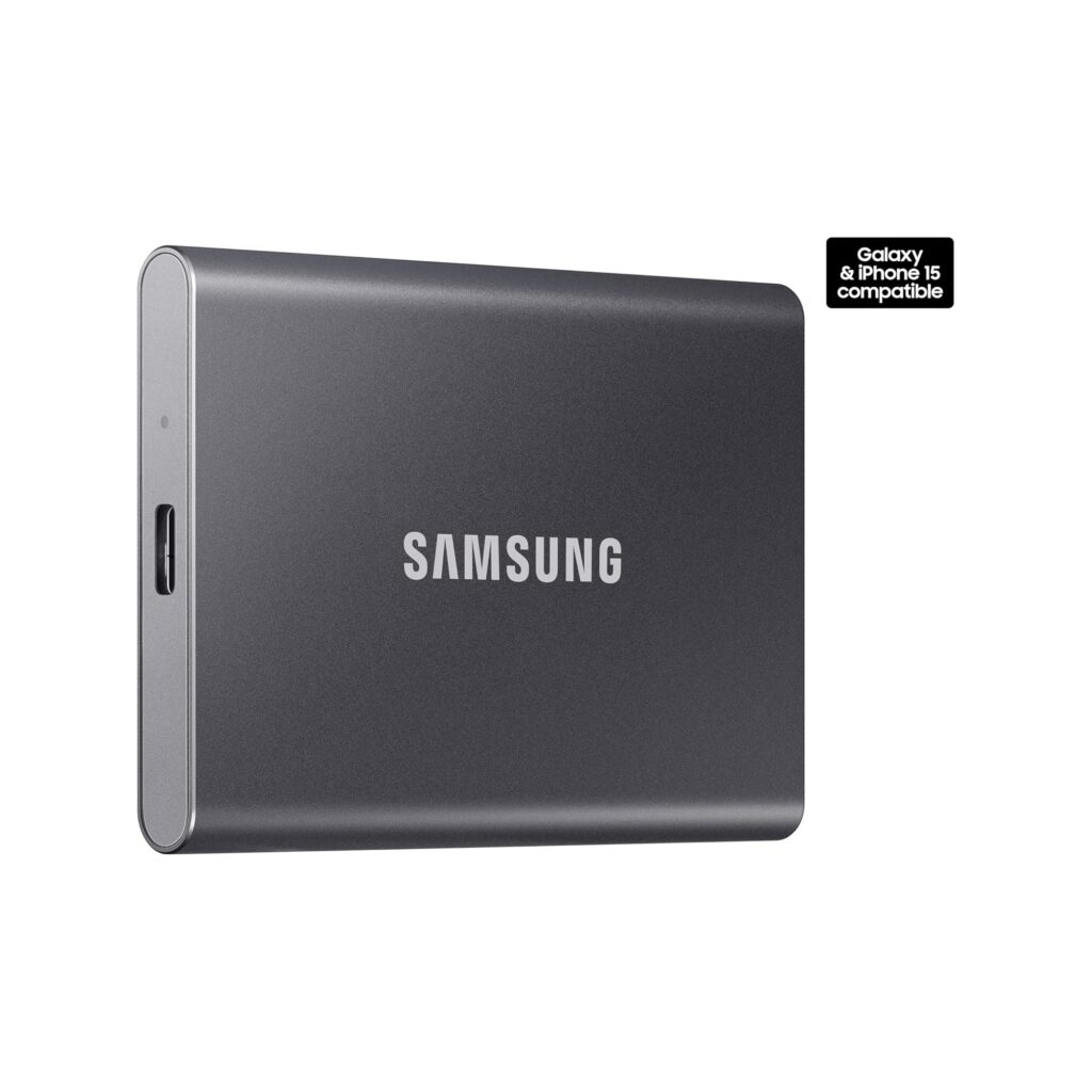 Alternative view of EXT-SSD 1TB SAMSUNG MU-PC1T0T Portable T7 sivi