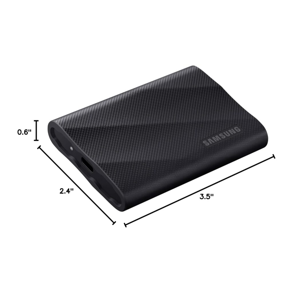 Alternative view of EXT-SSD 1TB SAMSUNG MU-PG1T0B Portable T9 crni