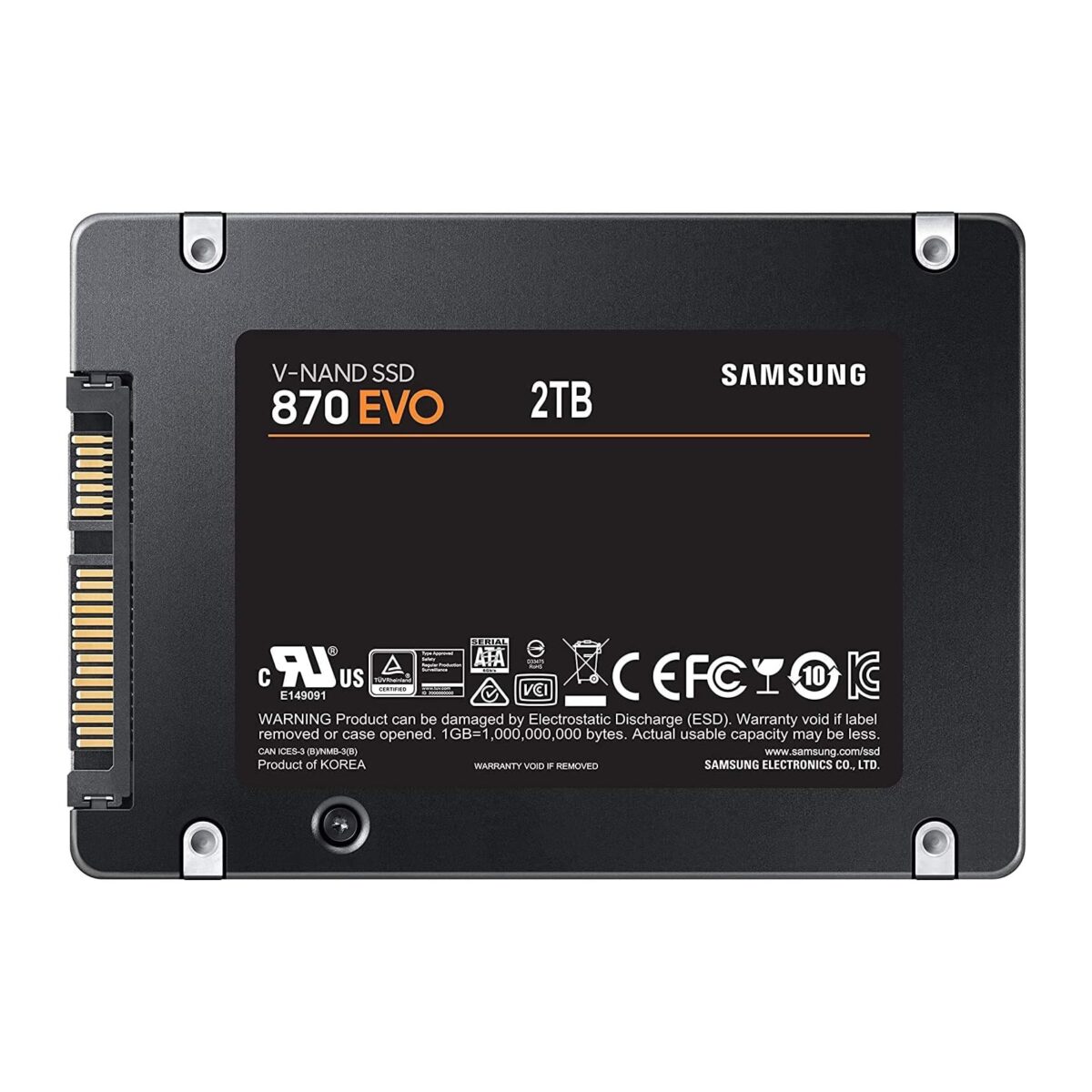 SSD 2TB Samsung MZ-77E2T0B 560/530MB/s 870 EVO - Image 4