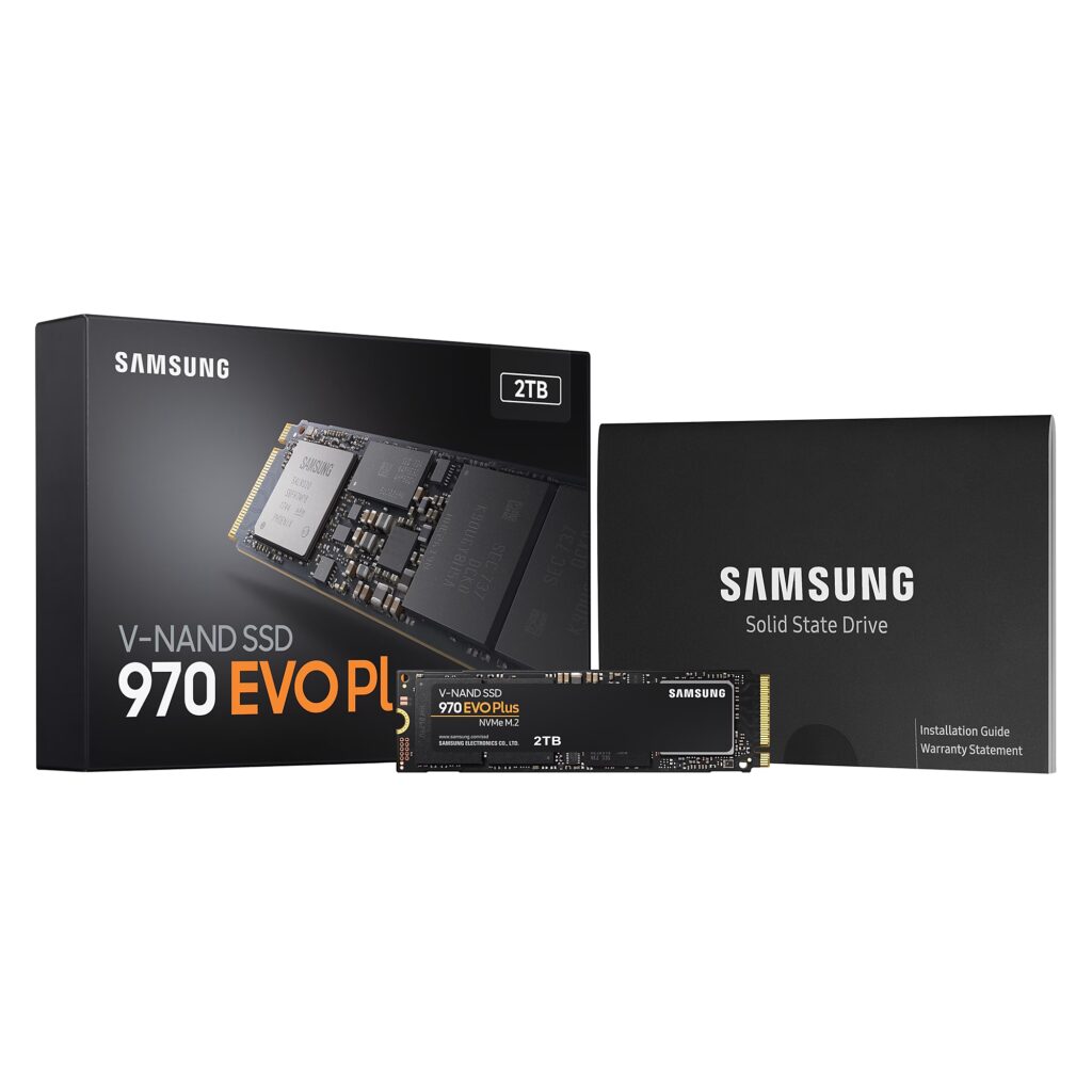 Alternative view of SSD M.2 2TB SAMSUNG MZ-V7S2T0BW 3500/3300MB/s NVMe  970 EVO PLUS