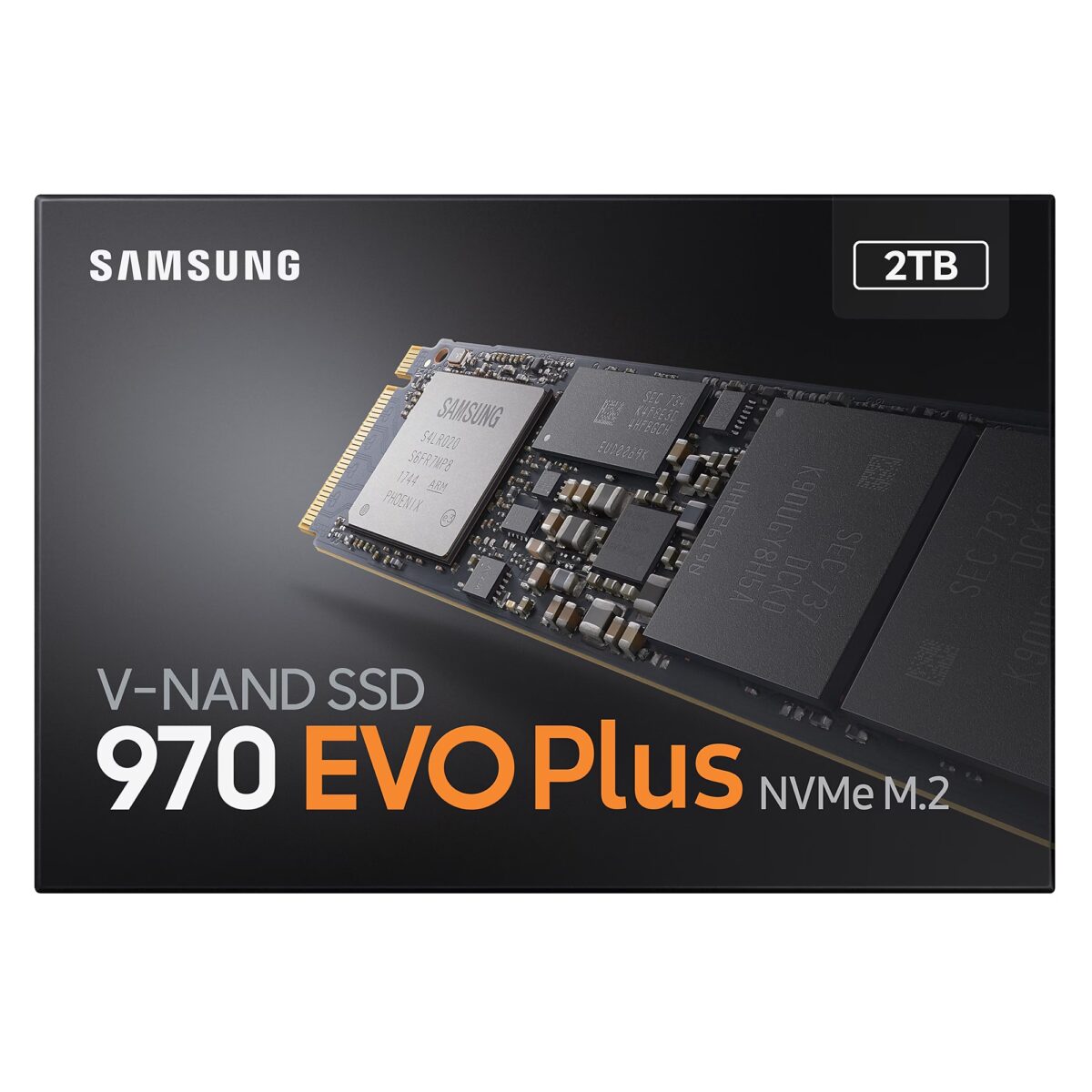 SSD M.2 2TB Samsung MZ-V7S2T0BW 3500/3300MB/s NVMe  970 EVO PLUS - Image 4