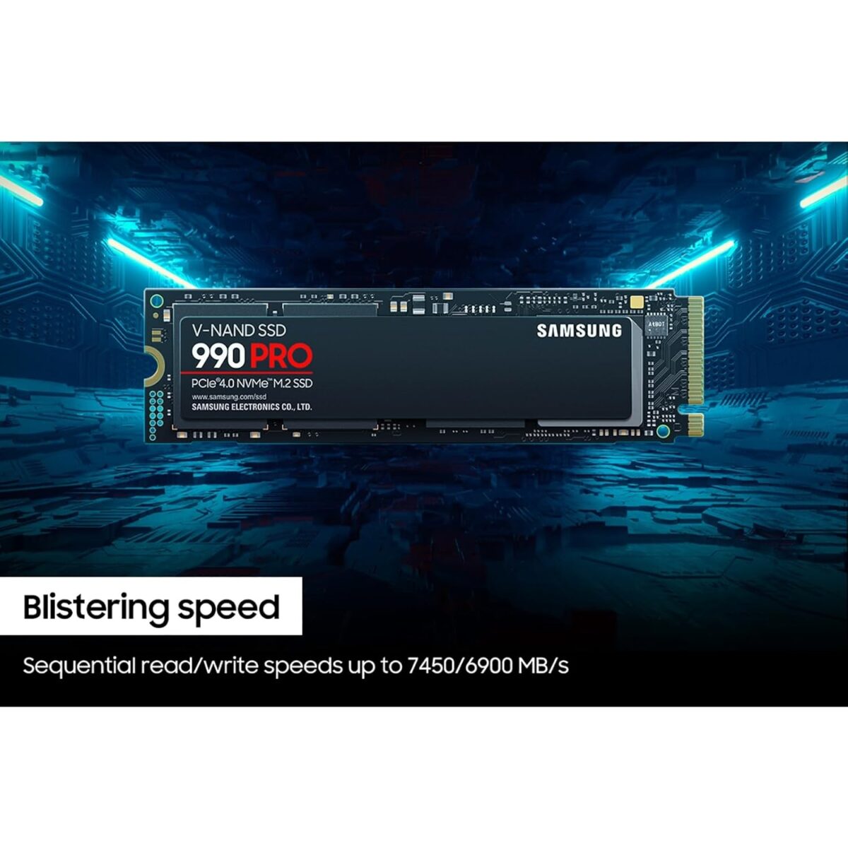 SSD M.2 2TB Samsung MZ-V9P2T0BW 7450/6900MB/s 990 Pro Series - Image 3