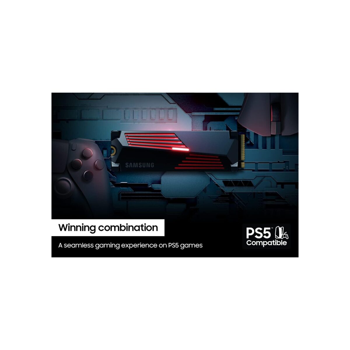 SSD M.2 2TB Samsung MZ-V9P2T0CW NVMe 990 Pro Series Heatsink - Image 9