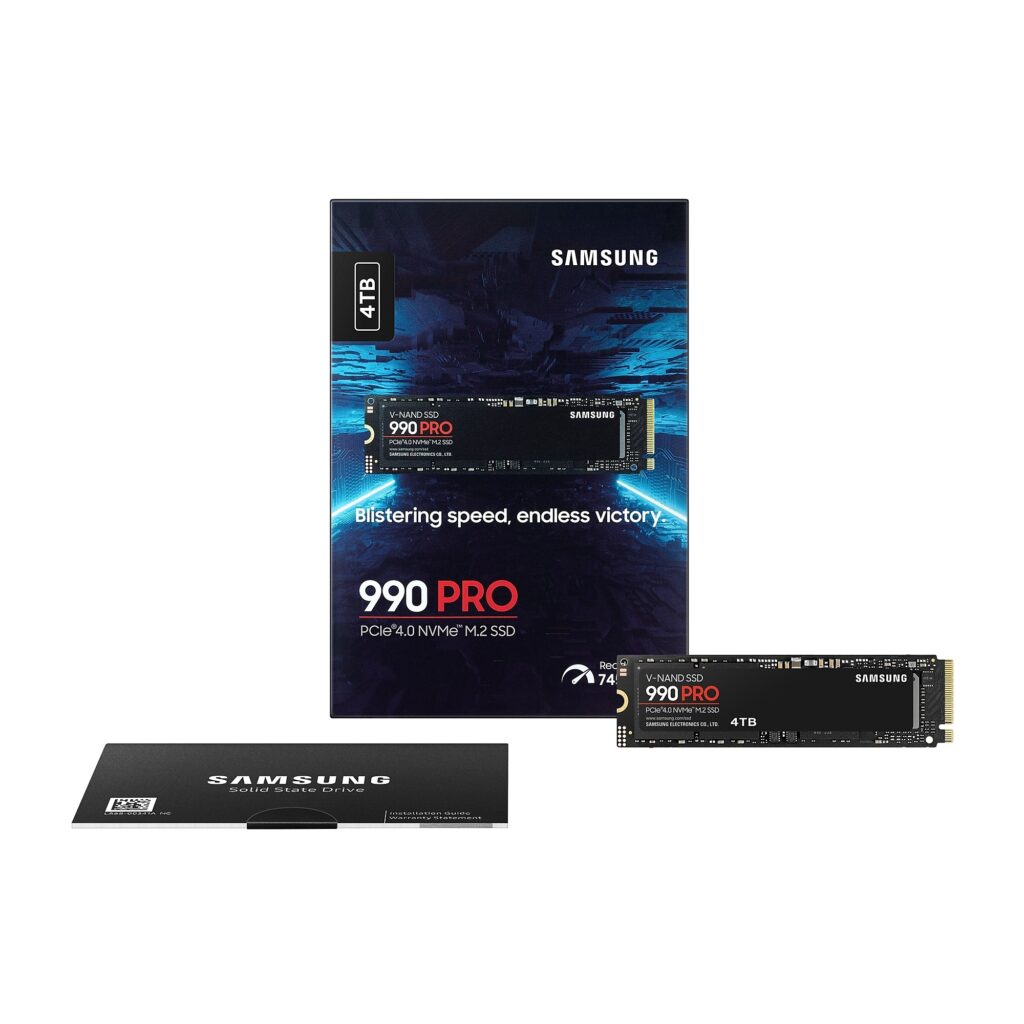 Alternative view of SSD M.2 4TB SAMSUNG MZ-V9P4T0BW 7450/6900MB/s 990 Pro Series