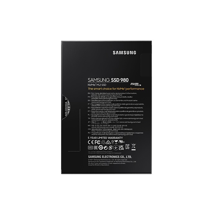 SSD M.2 256GB SAMSUNG MZ-V8V250BW NMWe 980 Series SSD - Slika 9