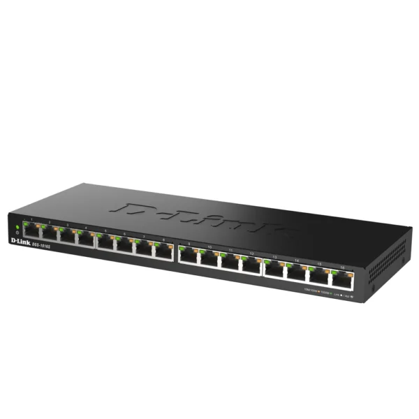 Alternative view of Switch D-Link DGS-1016S/E 16-Port 10/100/1000Mbps Unmanaged