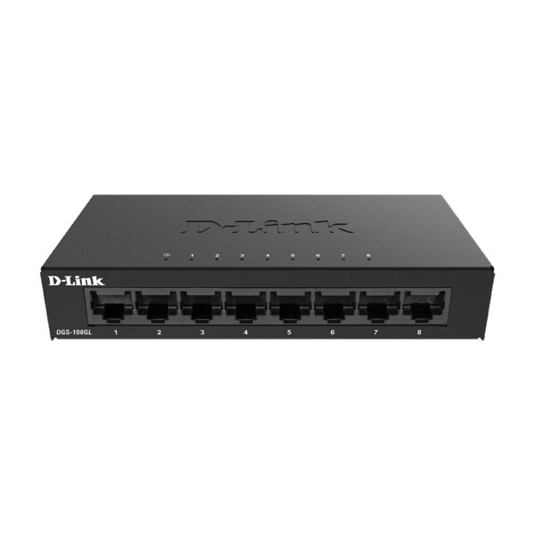 Switch D-Link DGS-108GL/E 8-Port Gigabit Unmanaged Desktop Switch