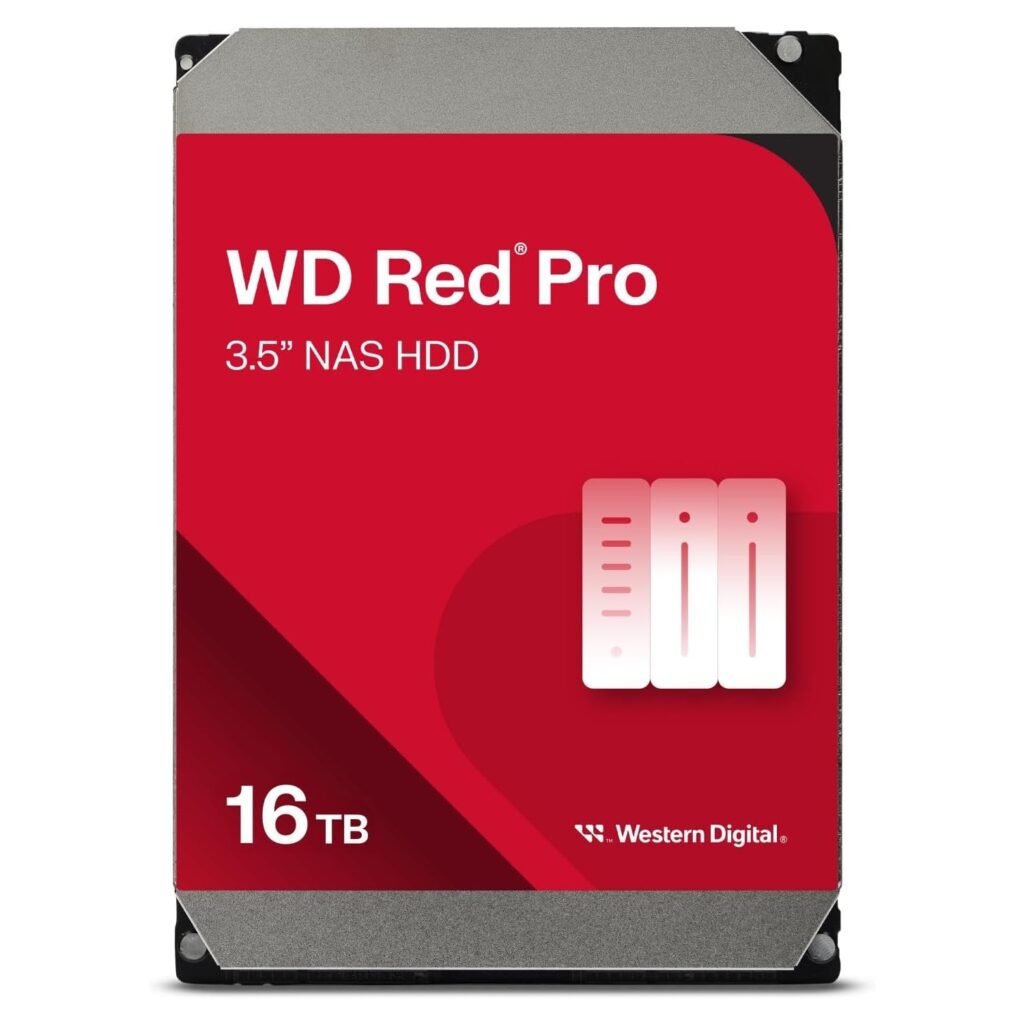 WD 16TB WD161KFGX Red Pro 3.5in Sata III 512MB 7.200rpm