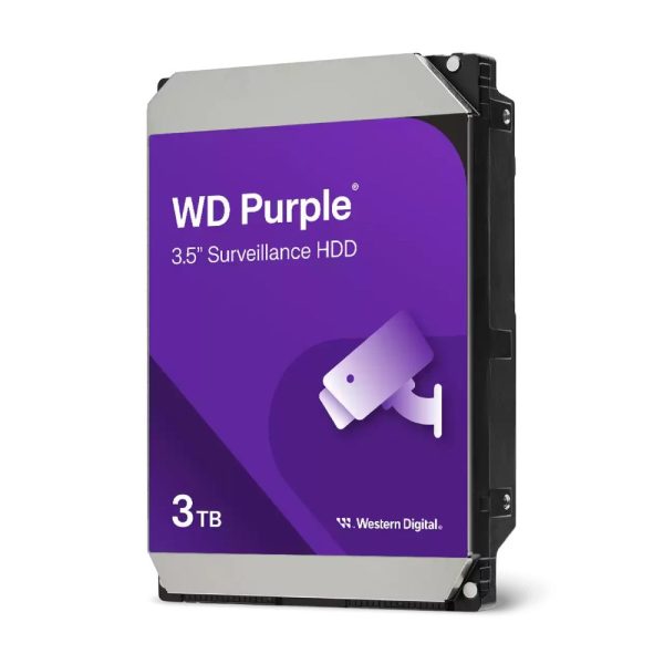 WD 3TB WD33PURZ  Purple SATA III 256MB IntelliPower 3.5in