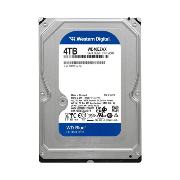 WD 4TB WD40EZAX 5400rpm 256MB Blue SATA III