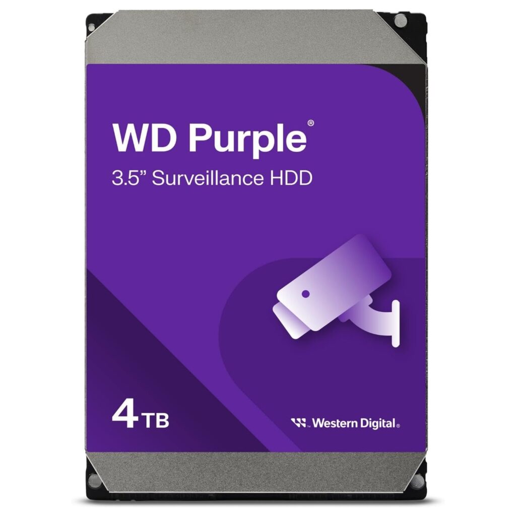 Alternative view of WD 4TB WD43PURZ 256MB Purple Surveillance SATA III