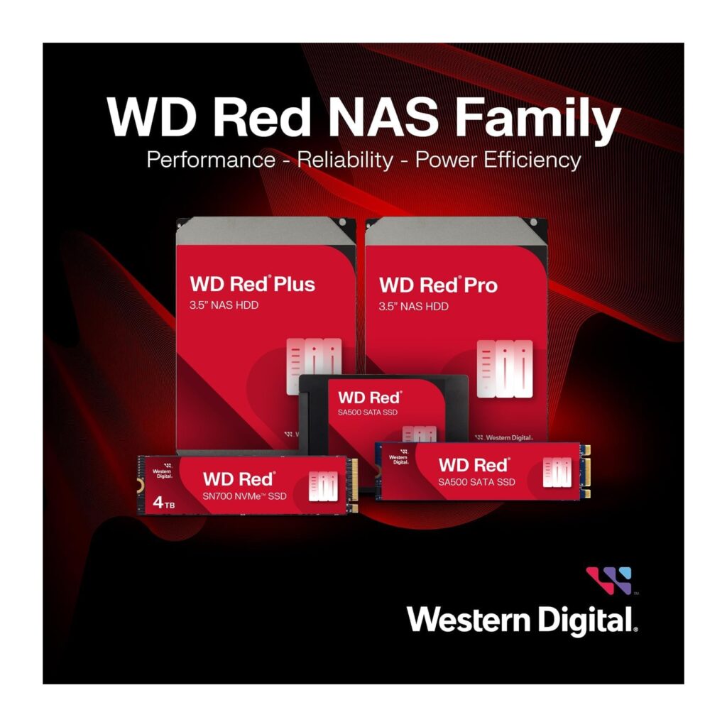 Alternative view of WD 8TB WD8005FFBX Red Pro 3.5 in 7.200 SATA III 256MB