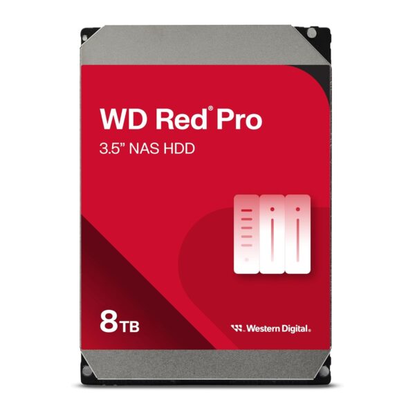 WD 8TB WD8005FFBX Red Pro 3.5 in 7.200 SATA III 256MB