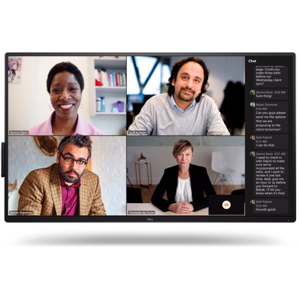 Dell 55in P5525QC 4K Conference Room