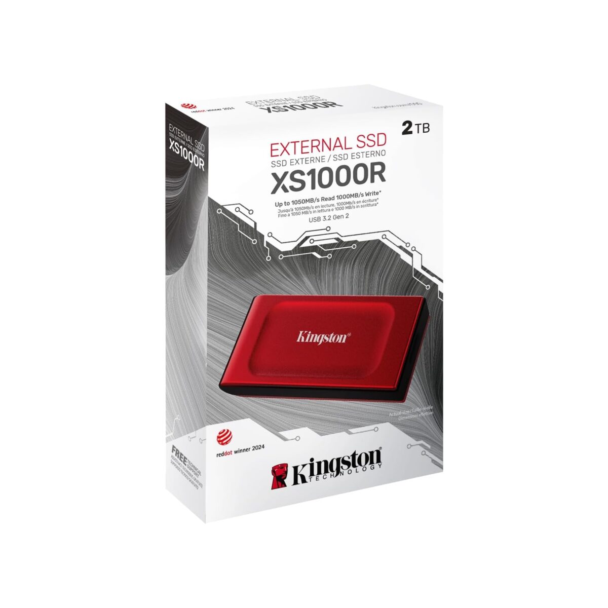 EXT-SSD 2TB Kingston SXS1000R/2000G Portable XS1000R - Image 4