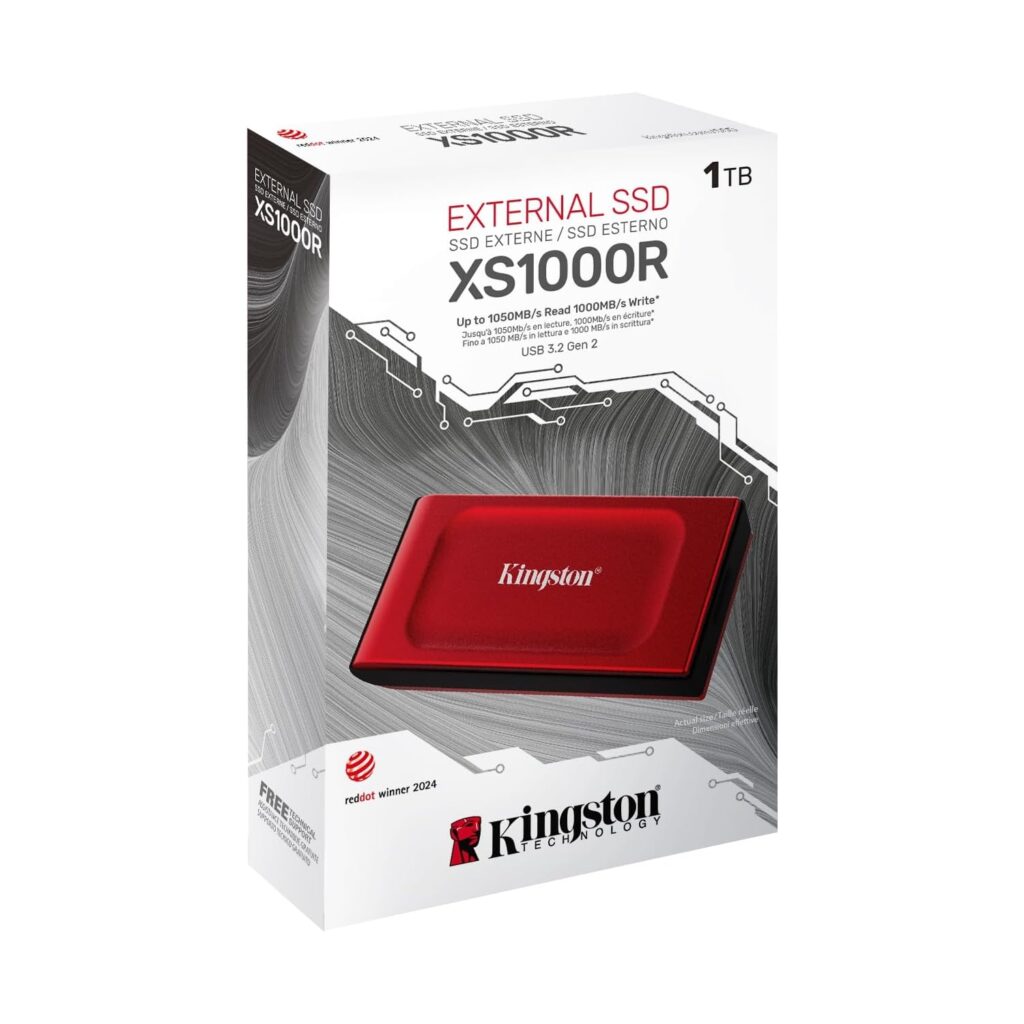 Alternative view of EXT-SSD 1TB KINGSTON SXS1000R/1000G Portable XS1000R